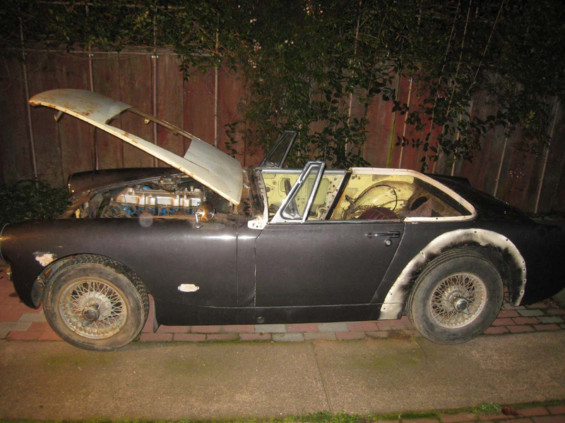 Illustration for article titled Murilee Goes A Little Funny In The Head, Buys 20R-Powered '67 Sprite From PCH Matchup #1